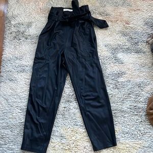 Amanda Uprichard New York, leather tie east pants